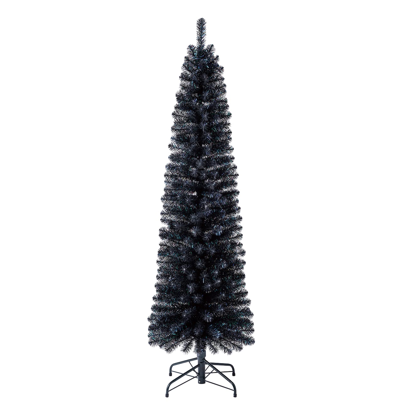 6ft. Unlit Black Sparkle Artificial Christmas Tree by Ashland®